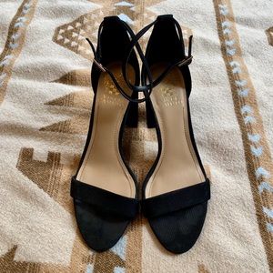 Vince Camuto Strappy Black Pumps